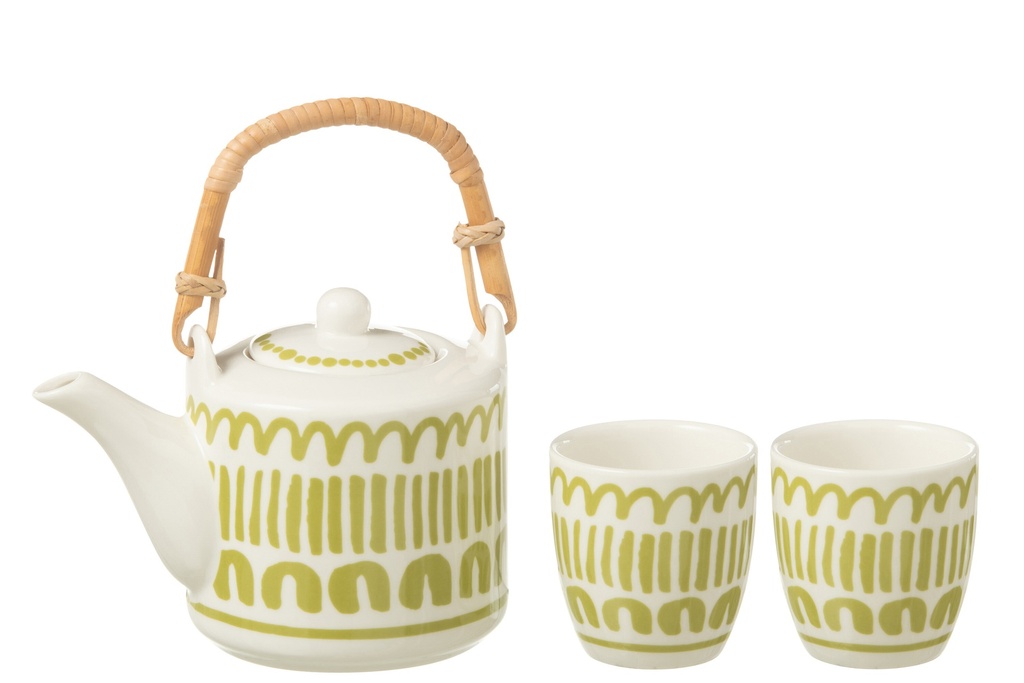 Set Of 3 Tea Pot Set