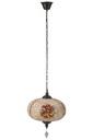 Lampe Haning Mosaïque Verre/Métal Orange