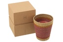 Bougie parfumée Panier Cire Bourgogne