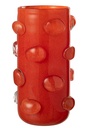 Vase Aruna Verre Rouge Grand
