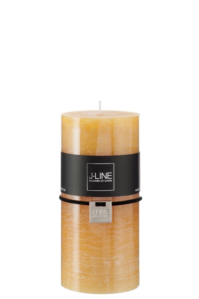 Cylinder Candle Ochre L -52H