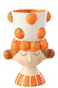 Flowerpot 2 Parts Orange Girl