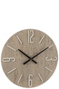 Horloge Pol MDF/Mélange de pierres