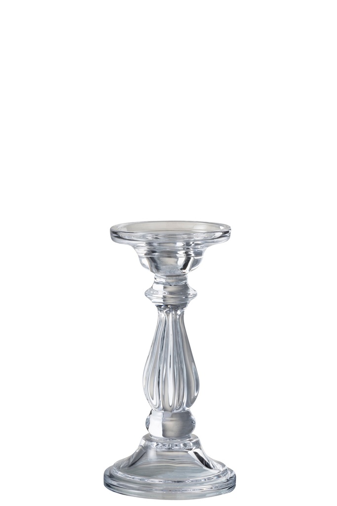 Candlestick/Candle Holder Tibo Glass Transparent