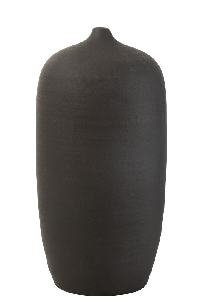 Pot Haut Ciment Noir