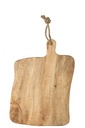 Planche à découper carrée en bois biologique