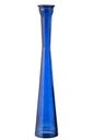 Vase Tube Verre Bleu