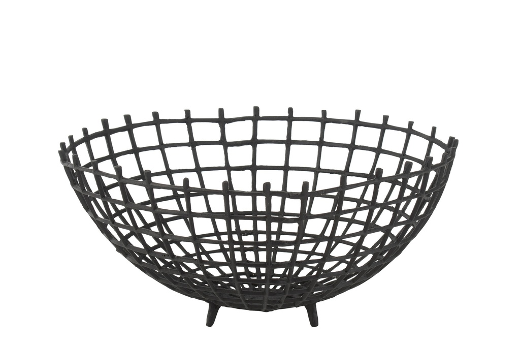 Bowl Metal Black Large