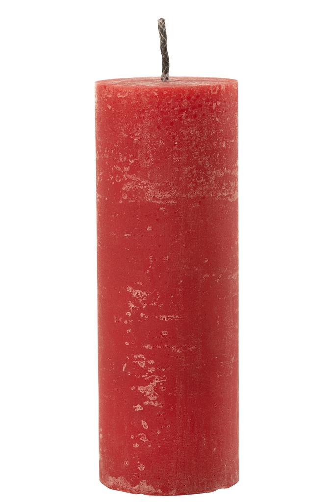 Bougie pilier d'extérieur Paraffine Rouge