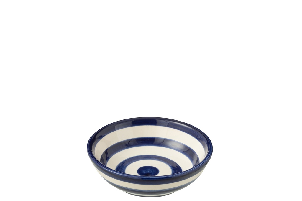 Bowl Granada Stripes Low Ceramic