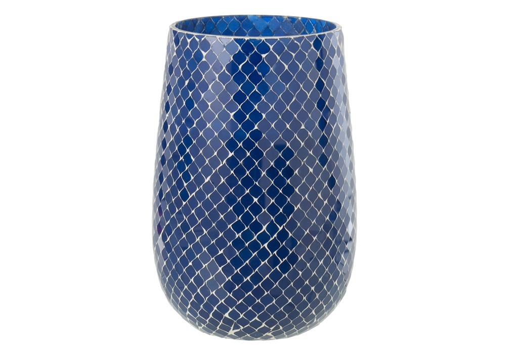 Scented Candle Mia Mosaic Blue