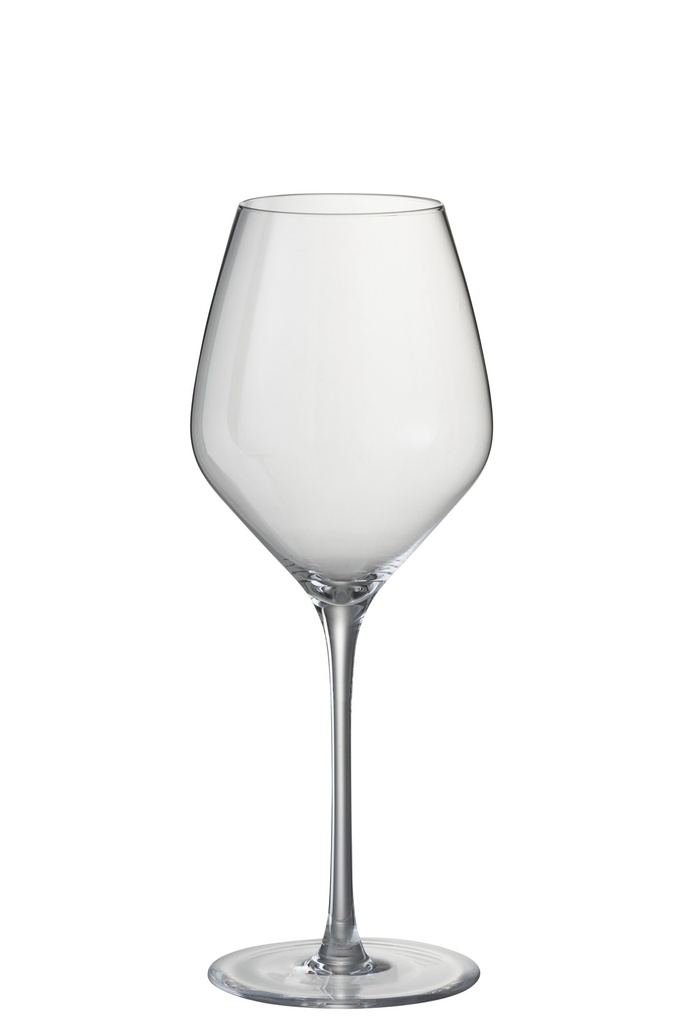 Verre à boire du vin blanc Leti