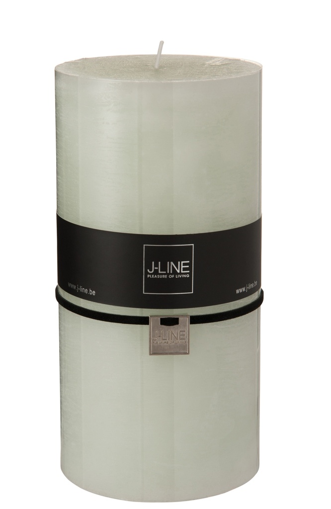 Bougie Cylindrique Vert Poudre XXL Cm-150H