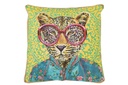 Pillow Tiger Popart Polyester/Linen Mix