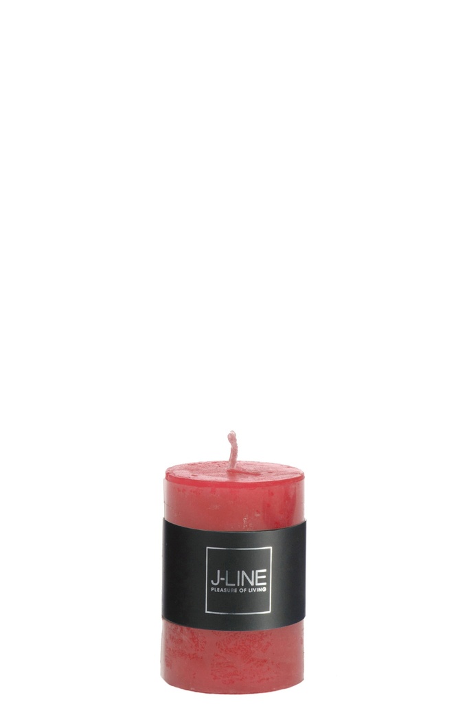 Bougie cylindrique Fuchsia S18H