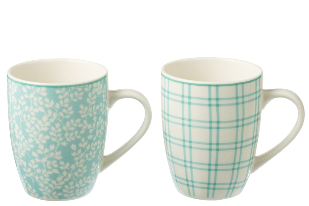 Box Of 2 Mug Ceramics