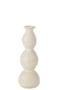 Bougeoir Olina Céramique Crème Petit