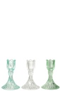 Candle Holder Tulip Cold Glass