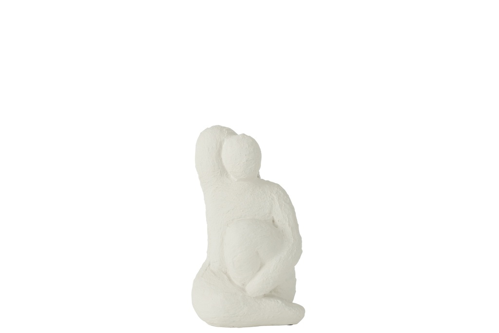 Figurine Vénus Moderne Ciment Blanc