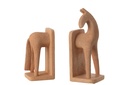 Lot de 2 serre-livres cheval moderne