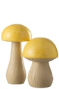 Lot de 2 champignons d'extérieur Mgo