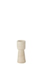 Candleholder Olina Cement Cream Small