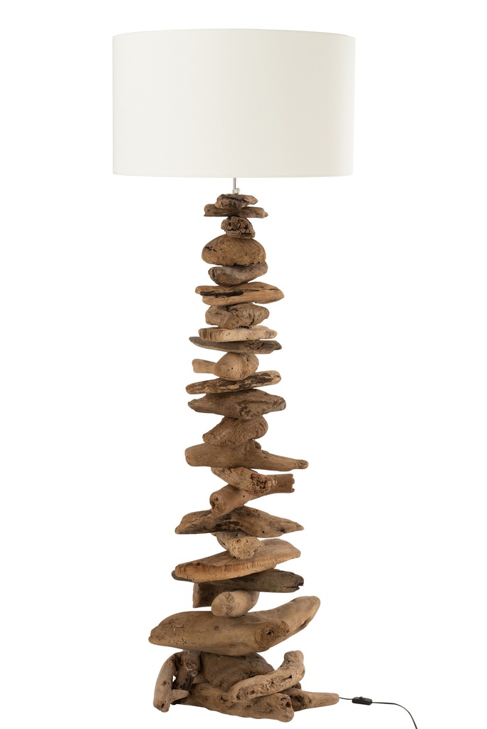 Lamp+Shade Driftwood Natural/White Large