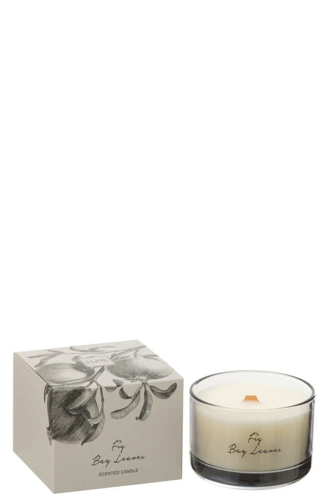 Bougie Parfumée Figue Feuilles de Laurier