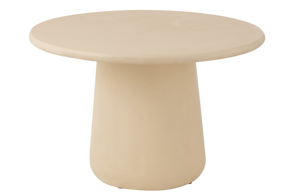 Table à manger en contreplaqué de bélier beige