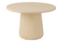 Table à manger en contreplaqué de bélier beige