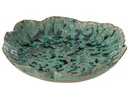 Tray Decorative Naga Ceramic Azur/Brown