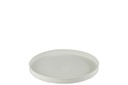 Plateau Rond Classique Fer Blanc