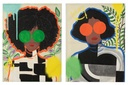 Wall Deco Women Popart Canvas