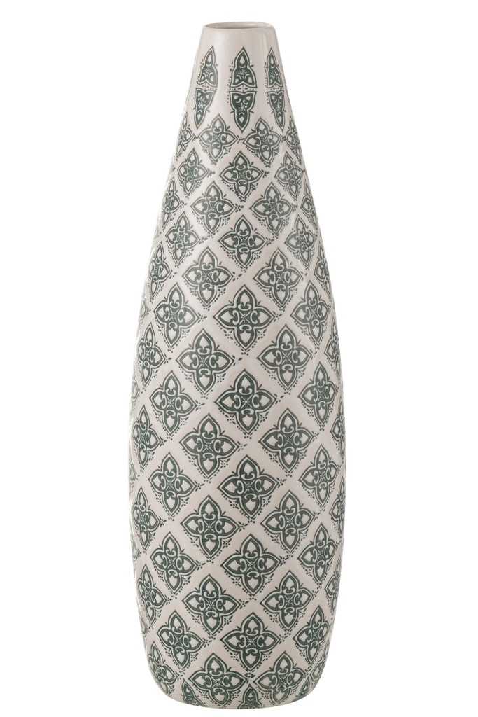 Vase Kousa Porcelain Blue/White