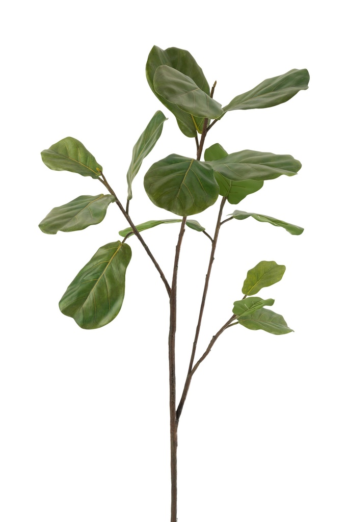 Branche de lyre en plastique vert foncé