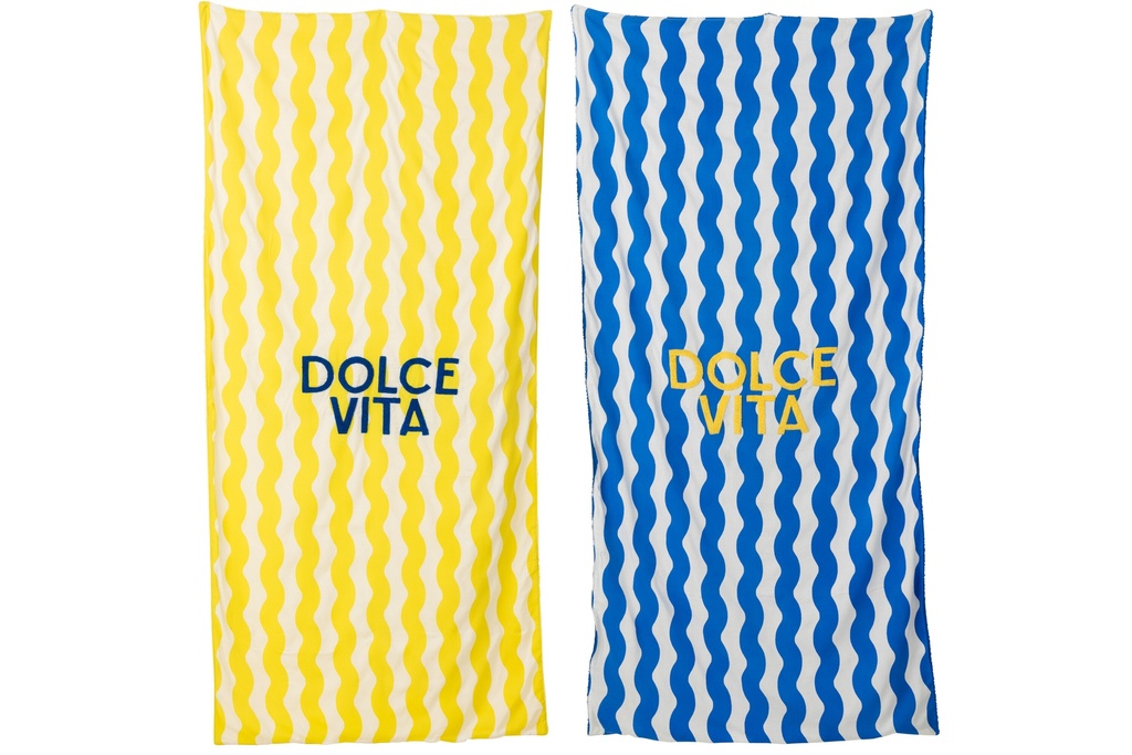 Beach Towel Dolce Vita Terry/Cotton