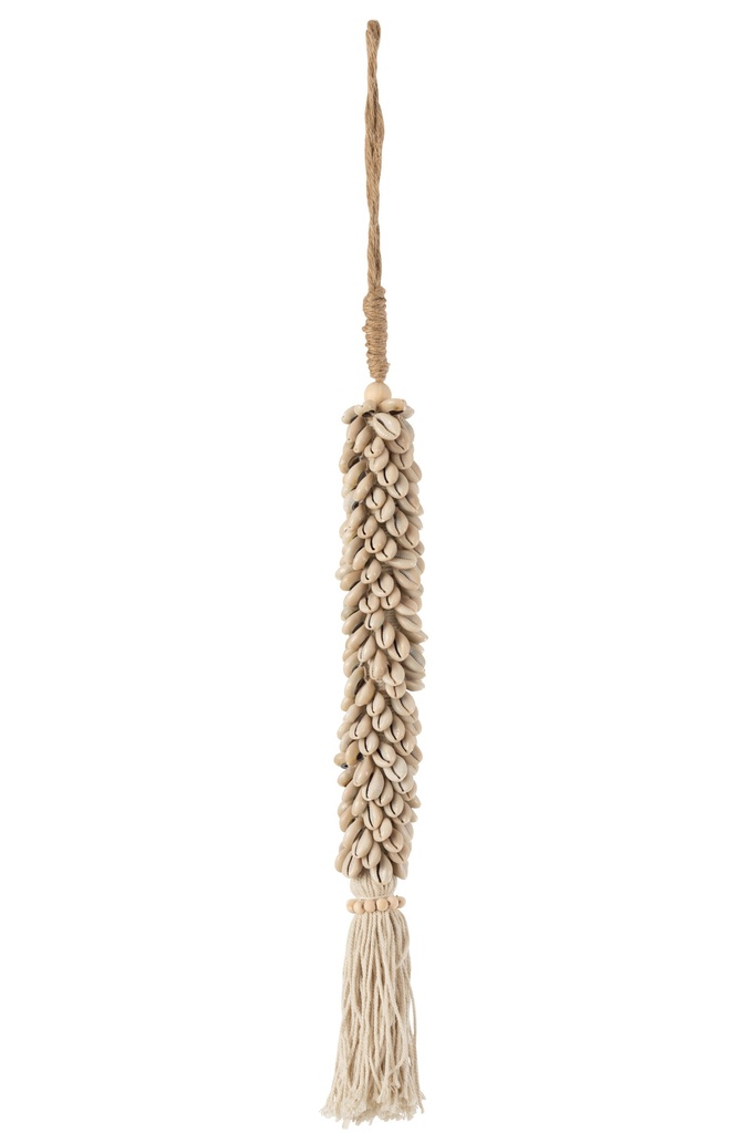Cintre Coquillages Corde Naturelle Coton