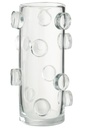 Vase Pebbles Glass Transparent Large
