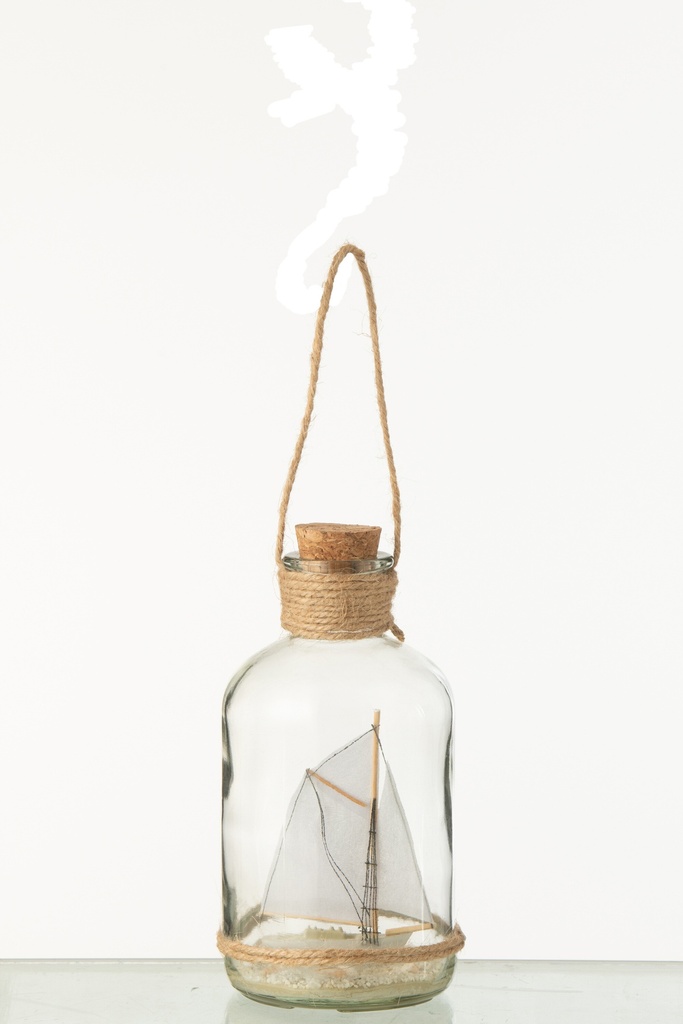 Ship In A Bottle Glass