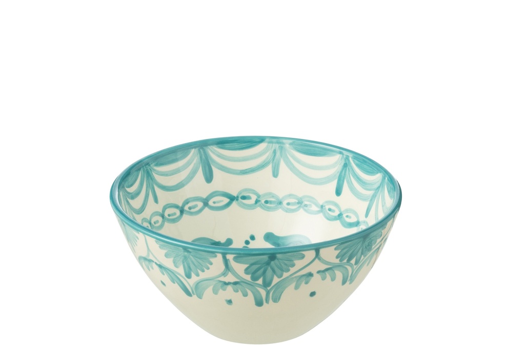 Bol Granada High Ceramic Blanc/Aqua