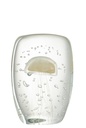 Paperweight Calypso Square Glass Transparent/Beige