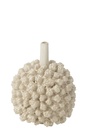 Vase Saki en céramique blanche grand format