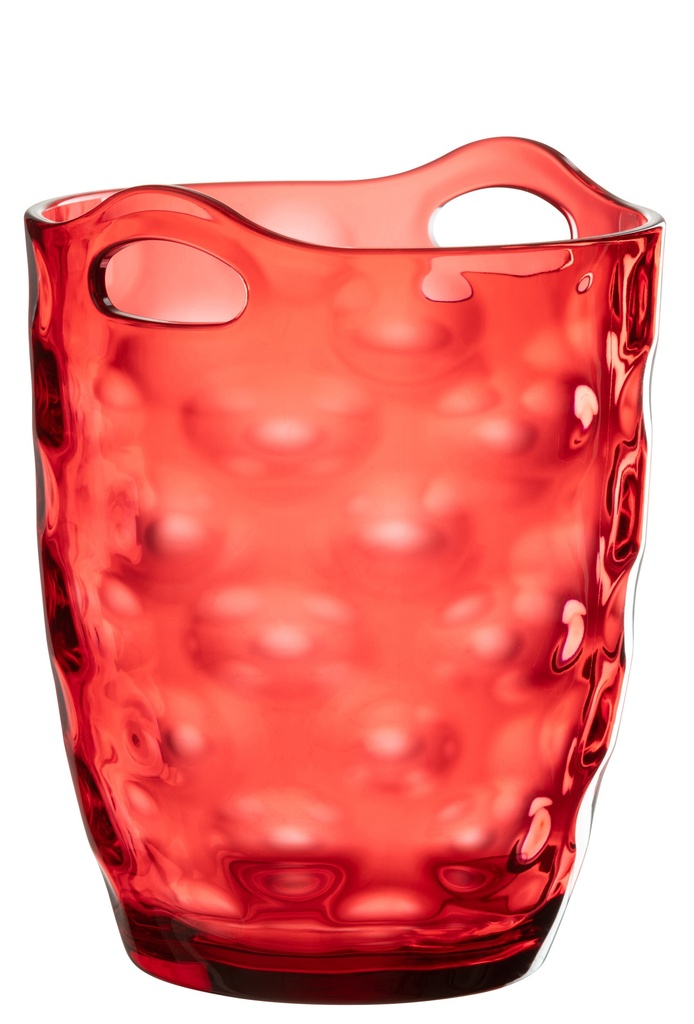 Seau à glace Leonard Plastique Rouge