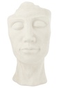 Flower Pot David Clay White