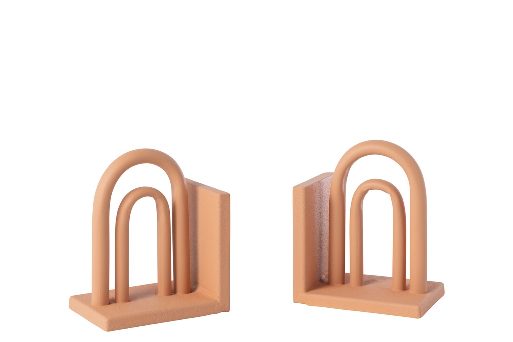 Set Of 2 Bookend Koli Iron