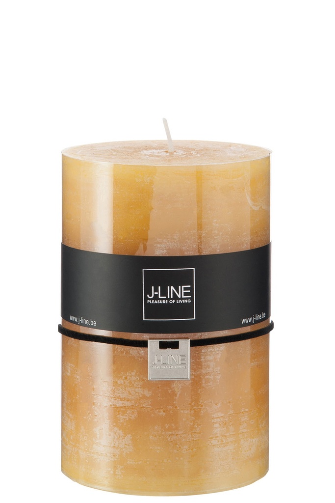 Cylinder Candle Ochre Xl -95H