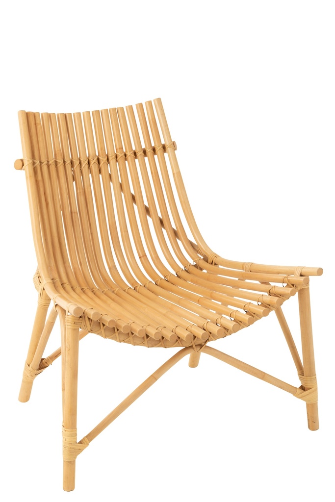 Chaise en rotin naturel