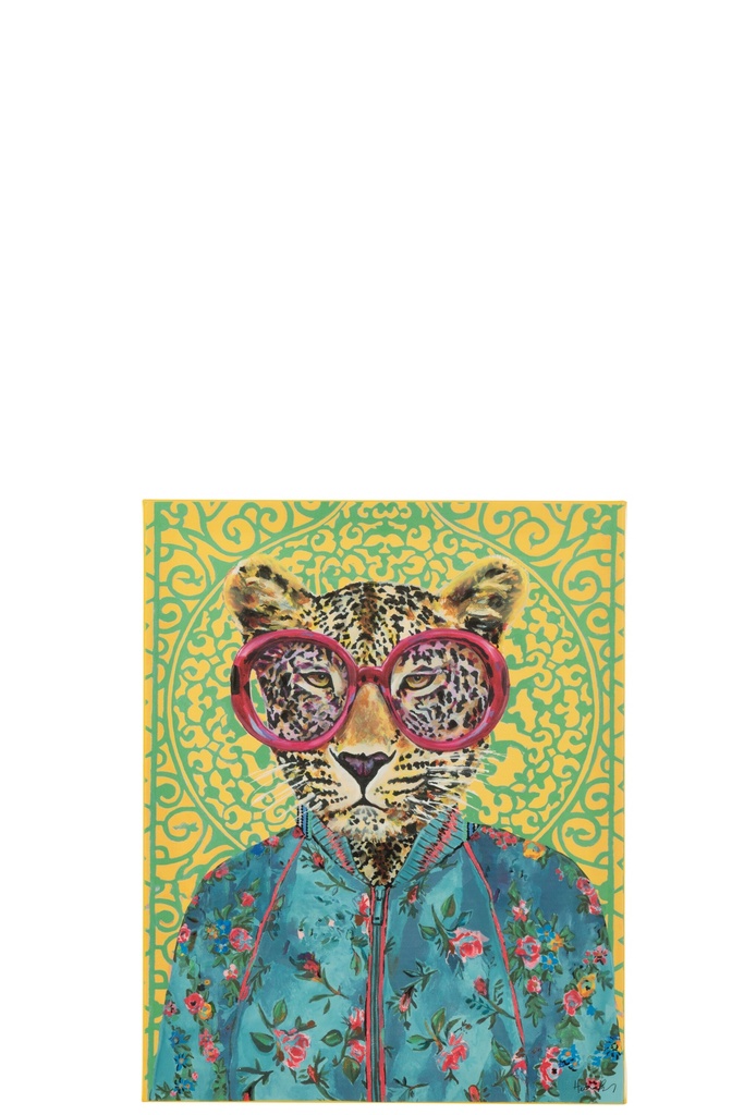 Wall Deco Tiger Popart Canvas
