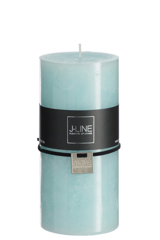Cylinder Candle Aqua L -52H