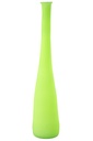Vase Bottle Glass Neon Green